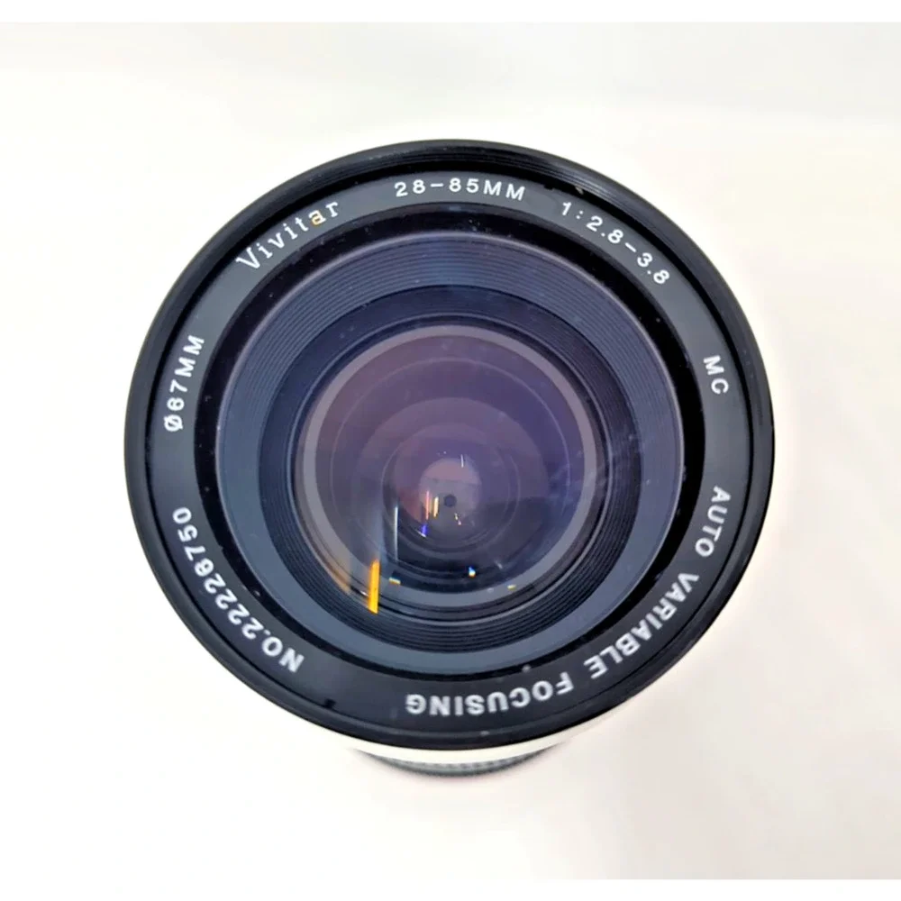 Vivitar Lens 28-85mm 1:3.5 No 77608252 Minolta MD Mount fast shipping